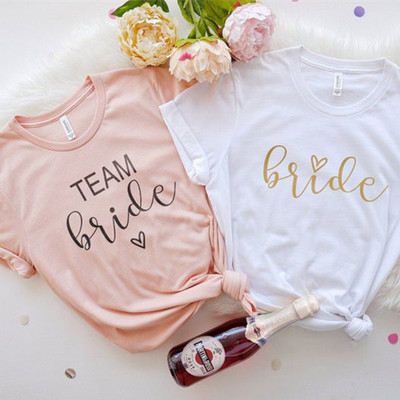 Team Bride Shirts, Bridesmaid Shirts, Bridal Party Shirts