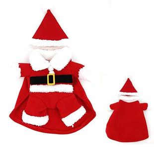 Christmas Santa Costume Pet For XXL Clothes Claus