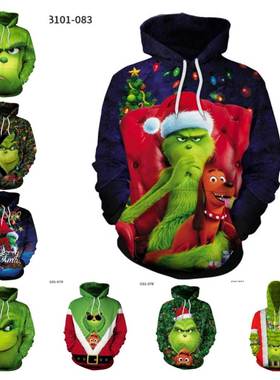 Hoodie For Women Xmas Christmas Ugly Sweater Men Sweatshirt