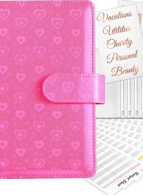 A6 aesthetic cute daily budget planner money saving book