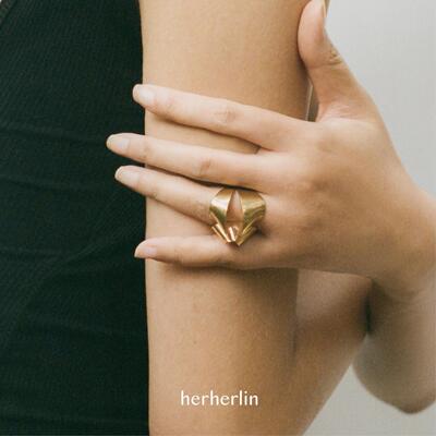 贝壳戒指herherlin925银原创设计