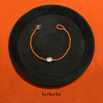 herherlin【新年系列】原创南红马年赤马本命年手串手链