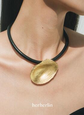 herherlin原创设计贝壳项链