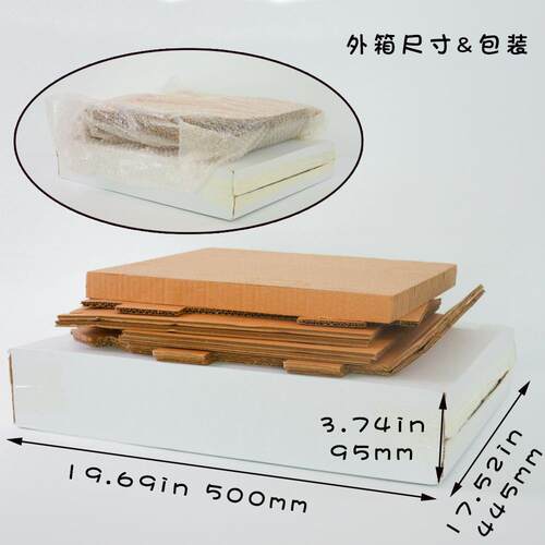 TZF猫抓板-楞纸纸制-猫-玩瓦耍板原色纸盒子猫窝猫屋折叠运输带窗
