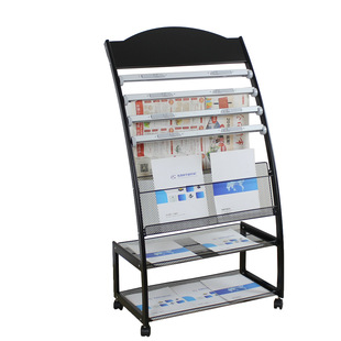 报刊架报纸架杂志架单落地置物架架子架架资料书报收纳页架宣传