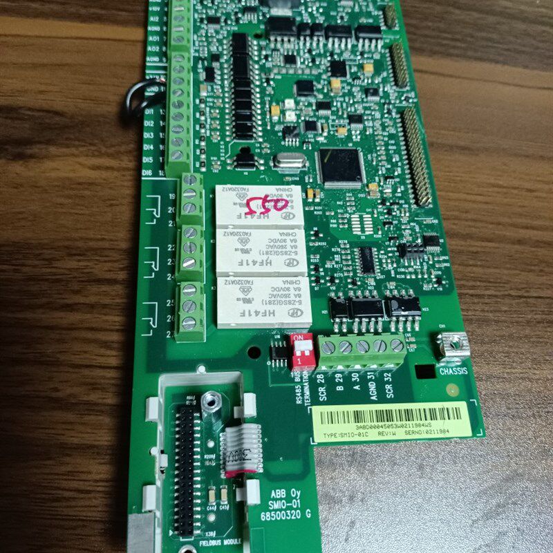 ABB变频器CPU板SMIO-01主控板可以改功率ACS510主板ACS550可开票