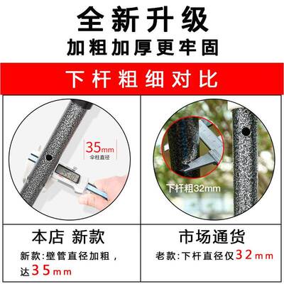 V45O面遮784阳伞伞太阳伞户外摆摊大型圆形门沙滩斜伞外室地摊圆