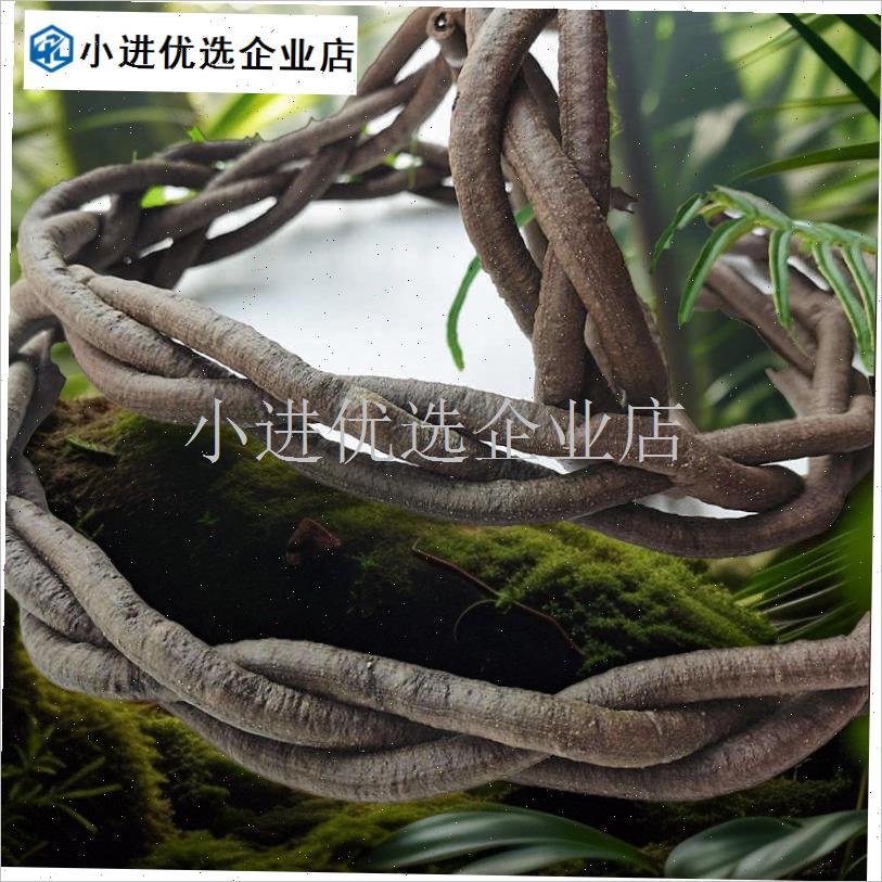 三股扭PVC仿真树藤枯藤 藤蔓假花绿植水幕O墙造型室内装饰造景布/