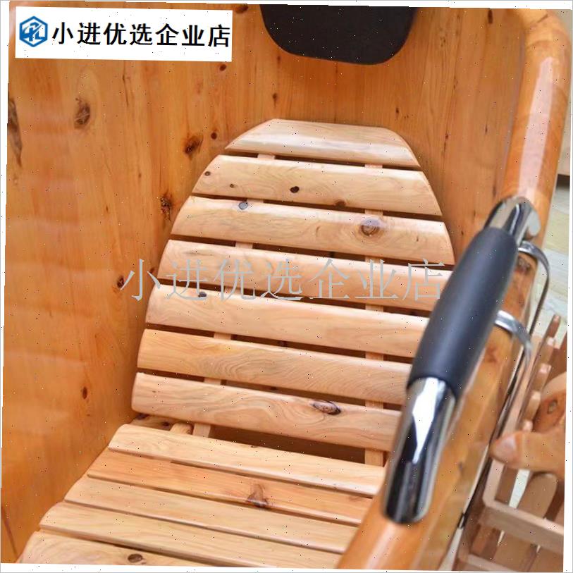 采购产品雪松木浴缸浴缸凳子靠垫折叠靠K背椅实木凳子美容沙龙浴\