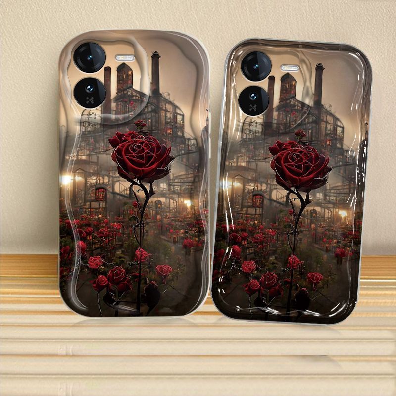 玫瑰奶手壳QOO通I10/小69