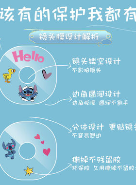 适用iQOe头e9s r像护镜贴Pro可镂空O No9镜膜Nopo+摄头保头爱软膜