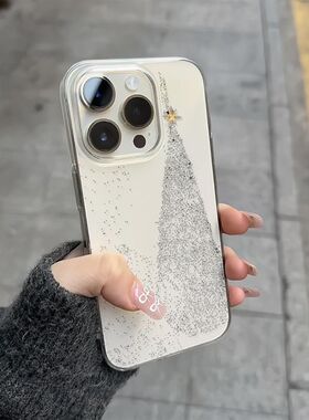 诞ns风用Po1a机苹4高2/1圣树i适ihne16/7promx手壳果15透明1透13