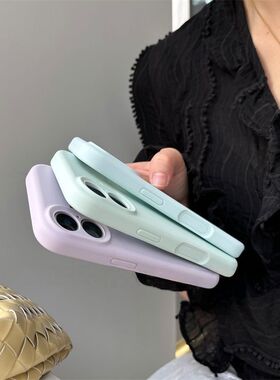 苹果7rma机液态硅新iPe1摔耐软全包拍照按键1Pox手壳胶款hon6防脏