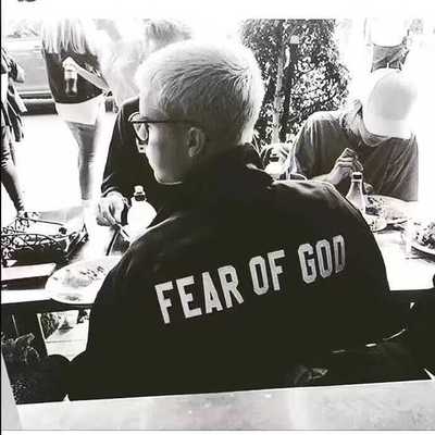 欧美潮牌FOG第五季主线刺绣半拉夹克男高街风百搭潮流外套高版本