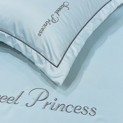 冰丝纯色床笠单件夏天床罩床套防滑款床单三件套可机洗床垫保护套