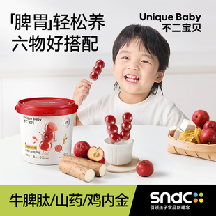 不二寶貝山楂棒棒糖葫蘆串條雞內金搭嬰兒幼兒童無添加糖寶寶零食