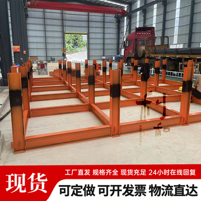 钢筋堆放架建筑工地标准化圆钢材料支架工字组装摆放钢筋笼管平台