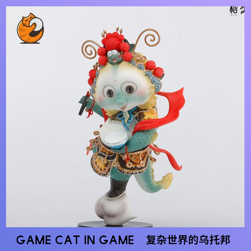 弹纸猫末那末匠开仓丨扫把《谷主-霸王别姬》pvc精品国潮手办