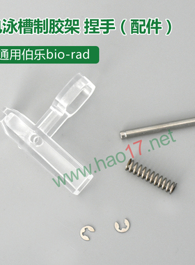 伯乐电泳BIO-RAD电泳制胶架透明夹 捏手 弹簧 横杆配件1653303