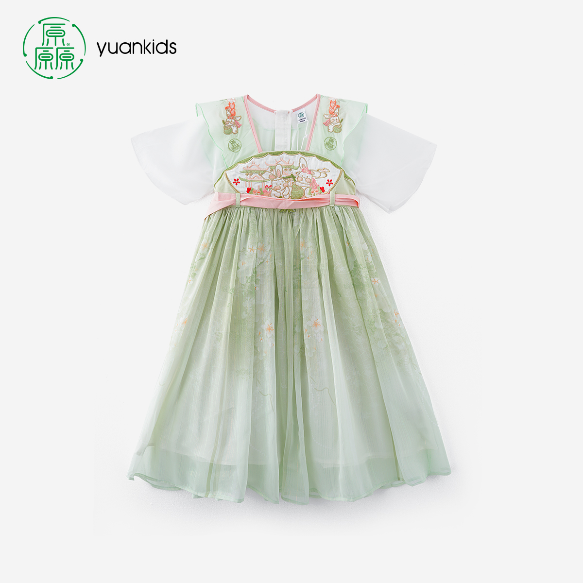 厵女童汉服襦裙古装连衣裙