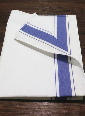 8pcs 50*50cm kitchen washcloth towel  cotton色织纯棉擦盘布