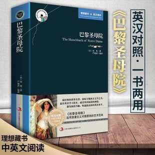 【英汉双语版】巴黎圣母院英语大书虫世界文学名著初中高中课外阅读必读书目