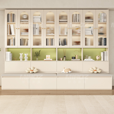 卡座书柜去客厅化储物收纳柜