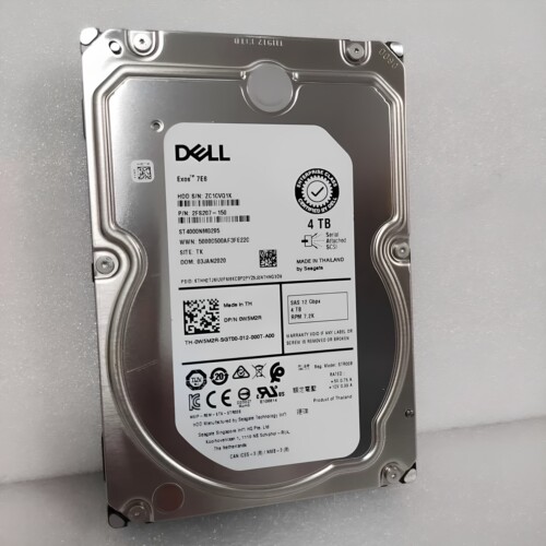 DELL 0W5M2R 4T SAS 7.2K 12GB 3.5寸服务器硬盘ST4000NM0295
