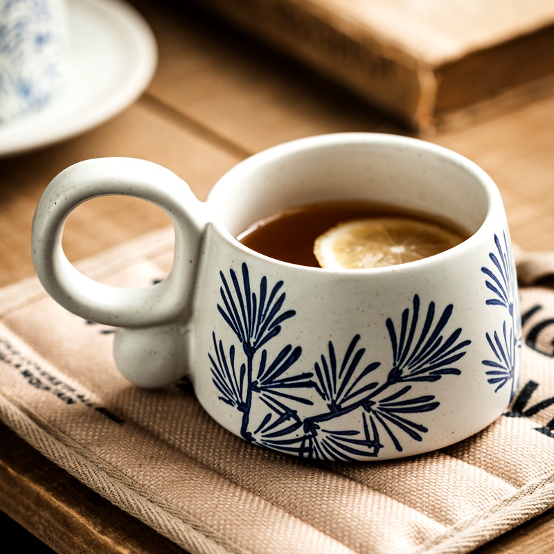 马克杯陶瓷牛奶早餐杯咖啡拉花杯