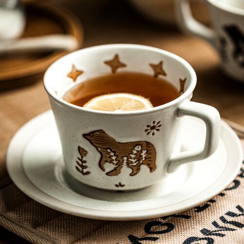 马克陶瓷水杯下午茶杯咖啡杯ins