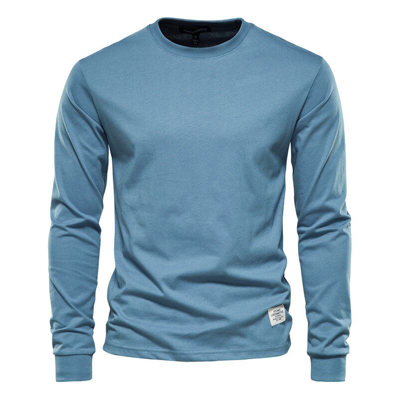 Men's long sleeve T-shirt shirt jacket男式大码上衣纯棉T