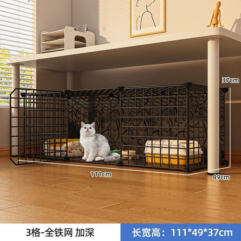 猫笼子暖冬家用带厕所多层别墅