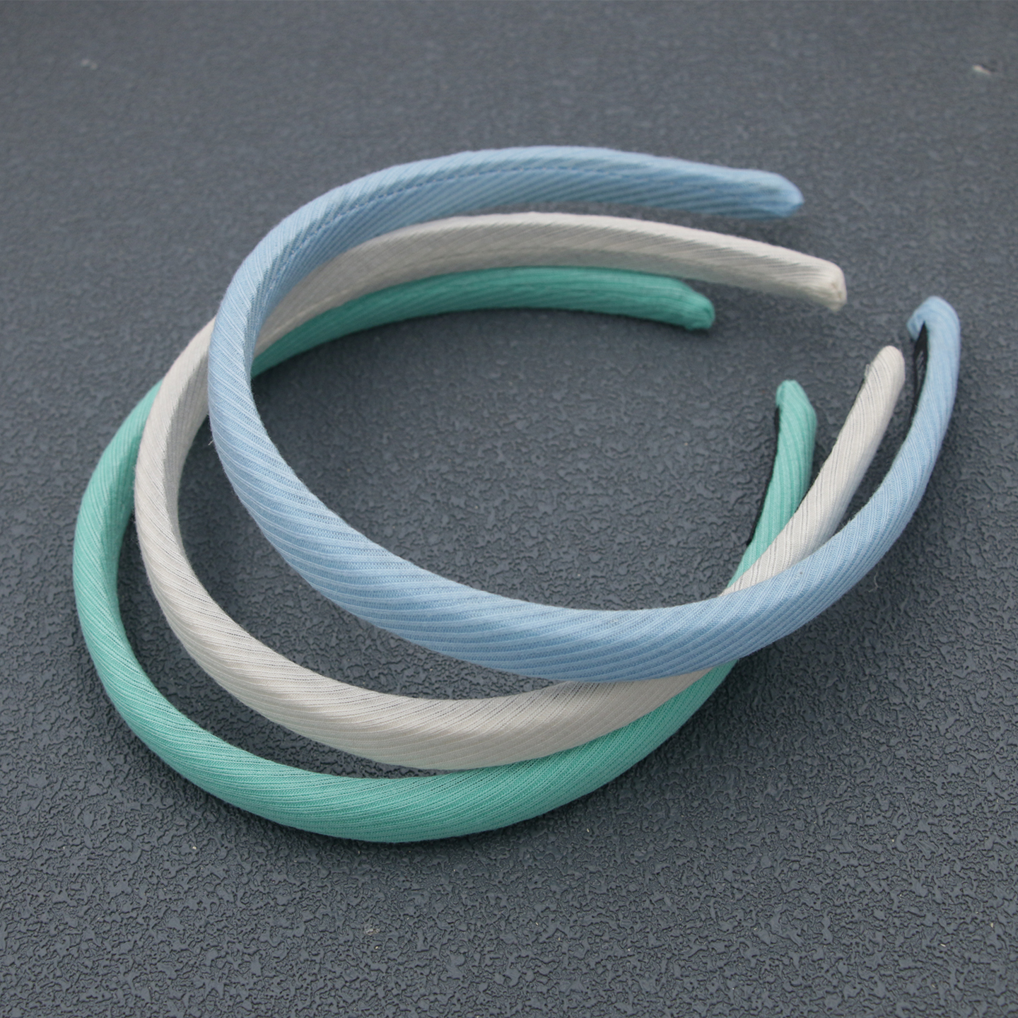 新款高颅顶高级感蓝色细发箍