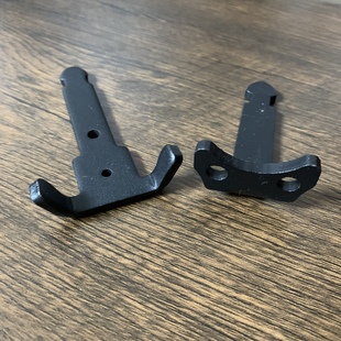 弹弓配件弓工头夹子底座固定架链接块免开孔DIY配件大全