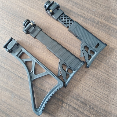 新款金属可折叠肩托后肩托握把弹弓配件组合成人户外玩具整套改件