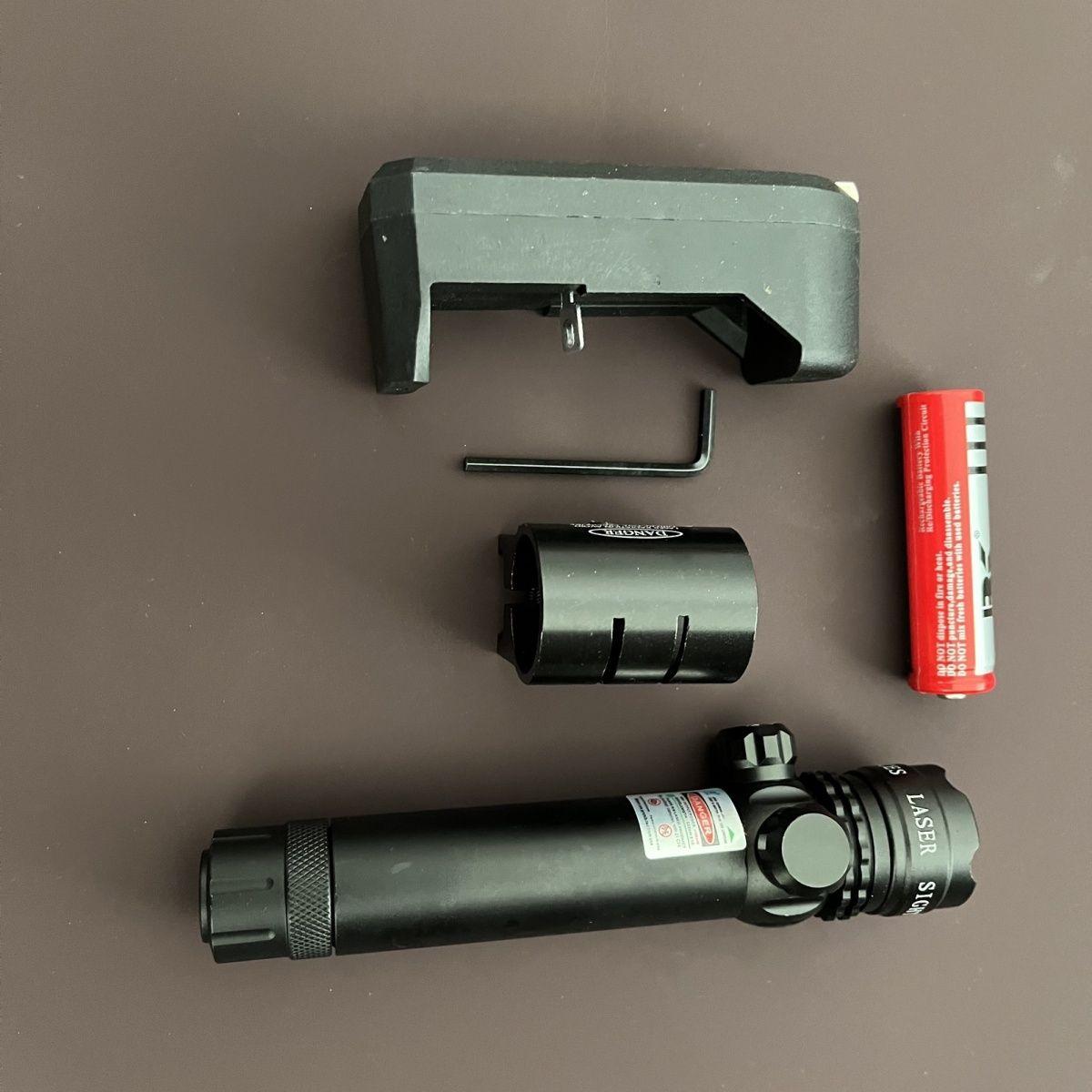 红外线激光瞄准器新款防水信号灯上下左右可调抗震精准弹弓配件