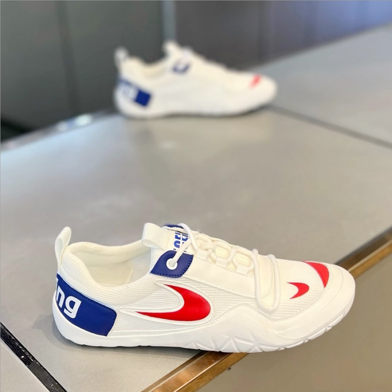 虎劲霸王爷男鞋2024新款夏季透气网面休闲运动鞋跑步软底青少年阿