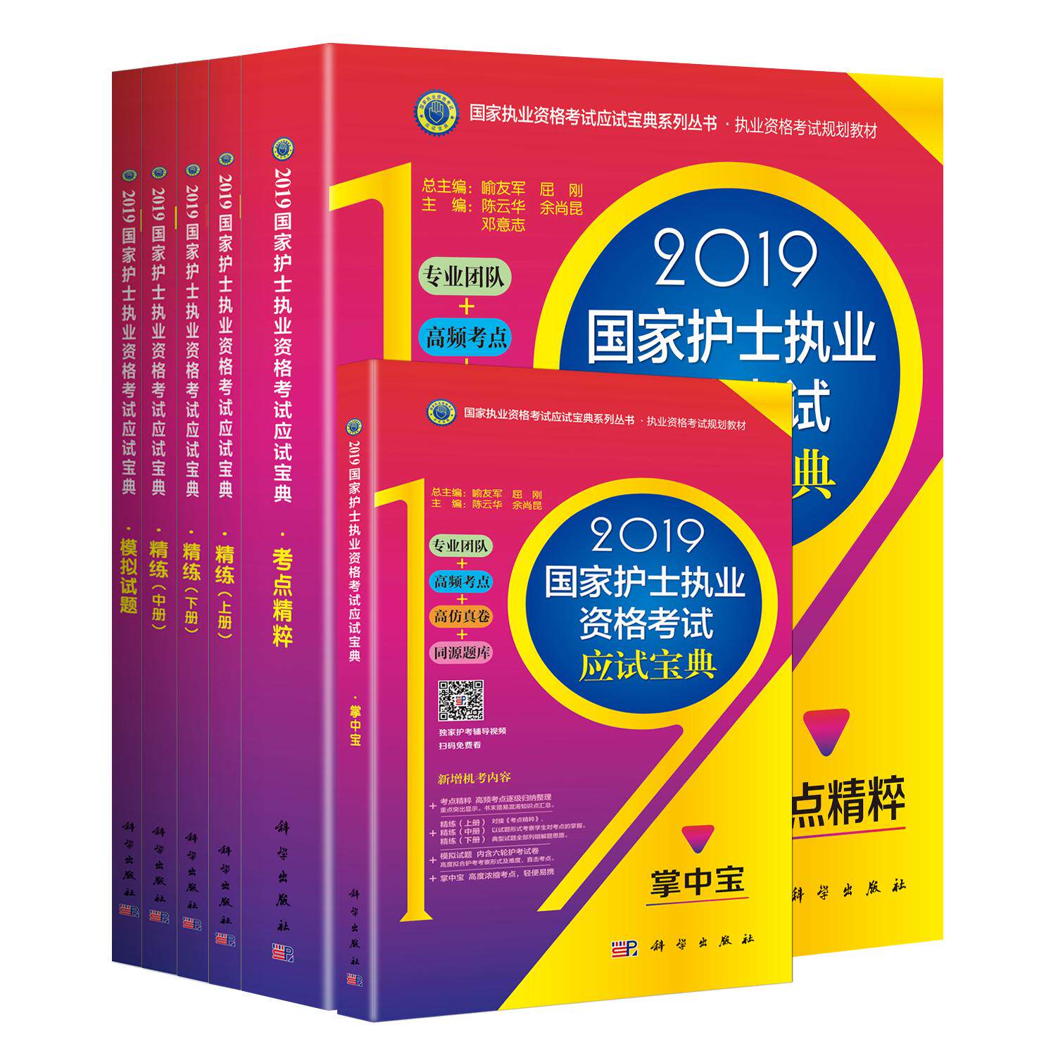 2019国家护士职业资格考试应试宝典(套装6本)