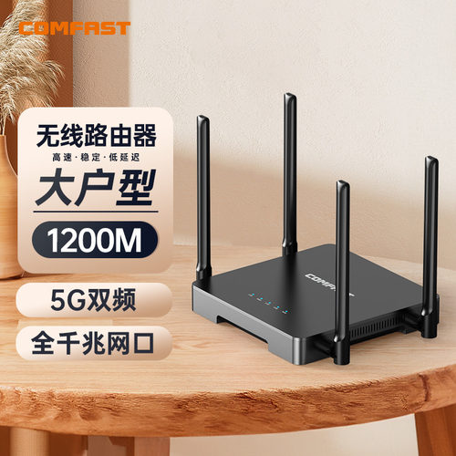 家用千兆5G双频四天线路由器