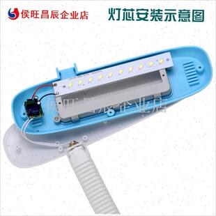 LED台灯护眼灯芯长条灯片w灯带改造配件灯条浴霸替换灯板220V灯