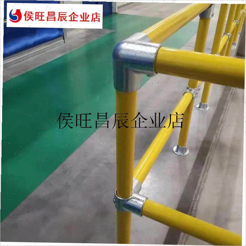 .60mm2寸钢管连接件镀锌铁管圆管BDN50管护栏楼梯货架紧固件 固定