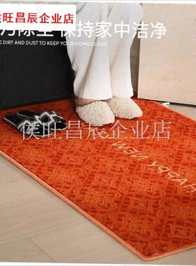 年限定地毯进门毯高p级红色耐磨入户门口垫脚垫地垫圈绒防滑垫