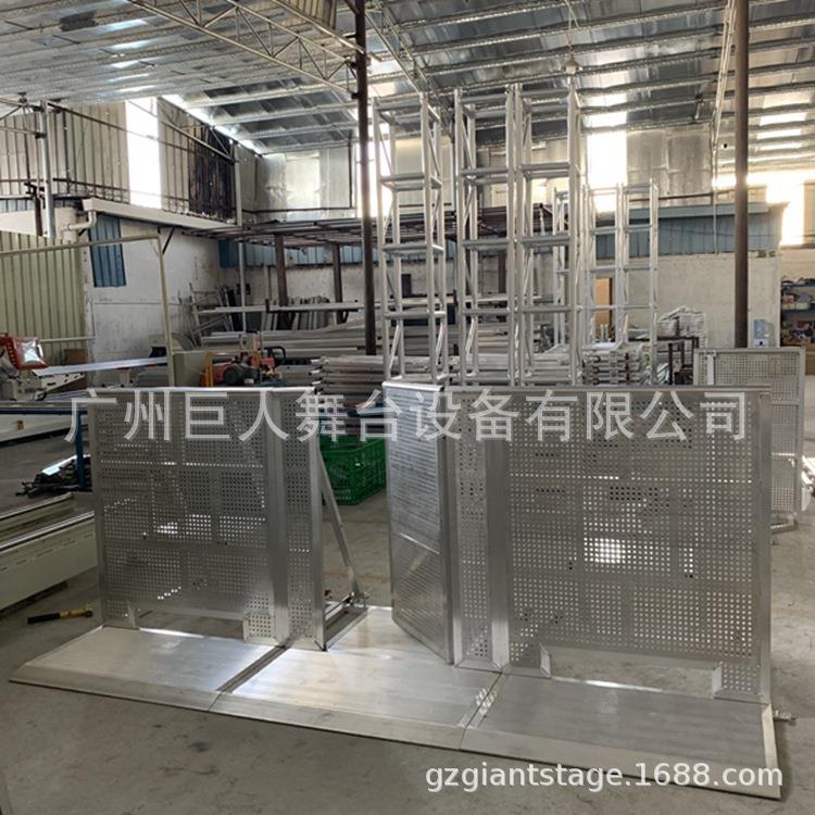 表演演唱会安全隔离栏1*1.2*1.2m折叠防爆栏广州