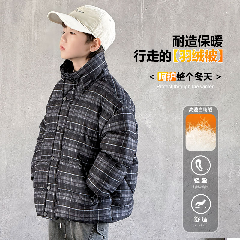 男童冬季羽绒服2025新款儿
