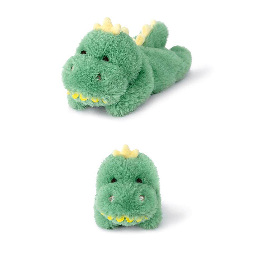 正版恐龙大象海豹小猪老鼠小猪趴姿毛绒公仔玩偶儿童陪伴公仔