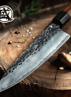 日本三本盛日式主厨刀牛肉刀牛刀分割杀鱼刀刺身刀进口料理专用刀