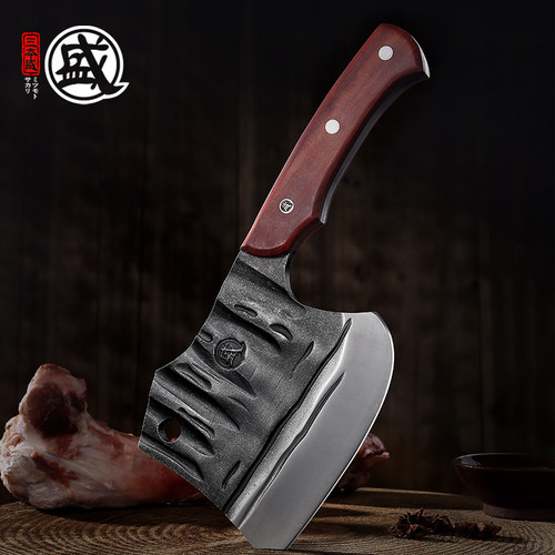 砍骨刀屠夫4斤超重型商用大骨刀