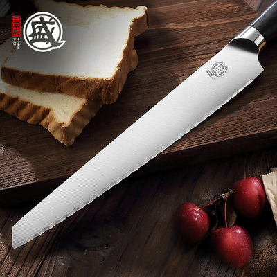 三本盛面包刀法土司蛋糕法棍锯齿