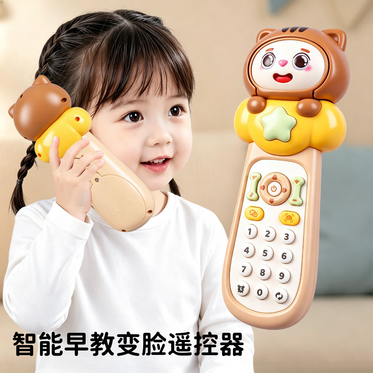 婴儿音乐启蒙早教抬头玩具