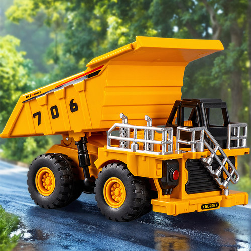 儿童惯性翻斗车运输卡车玩具